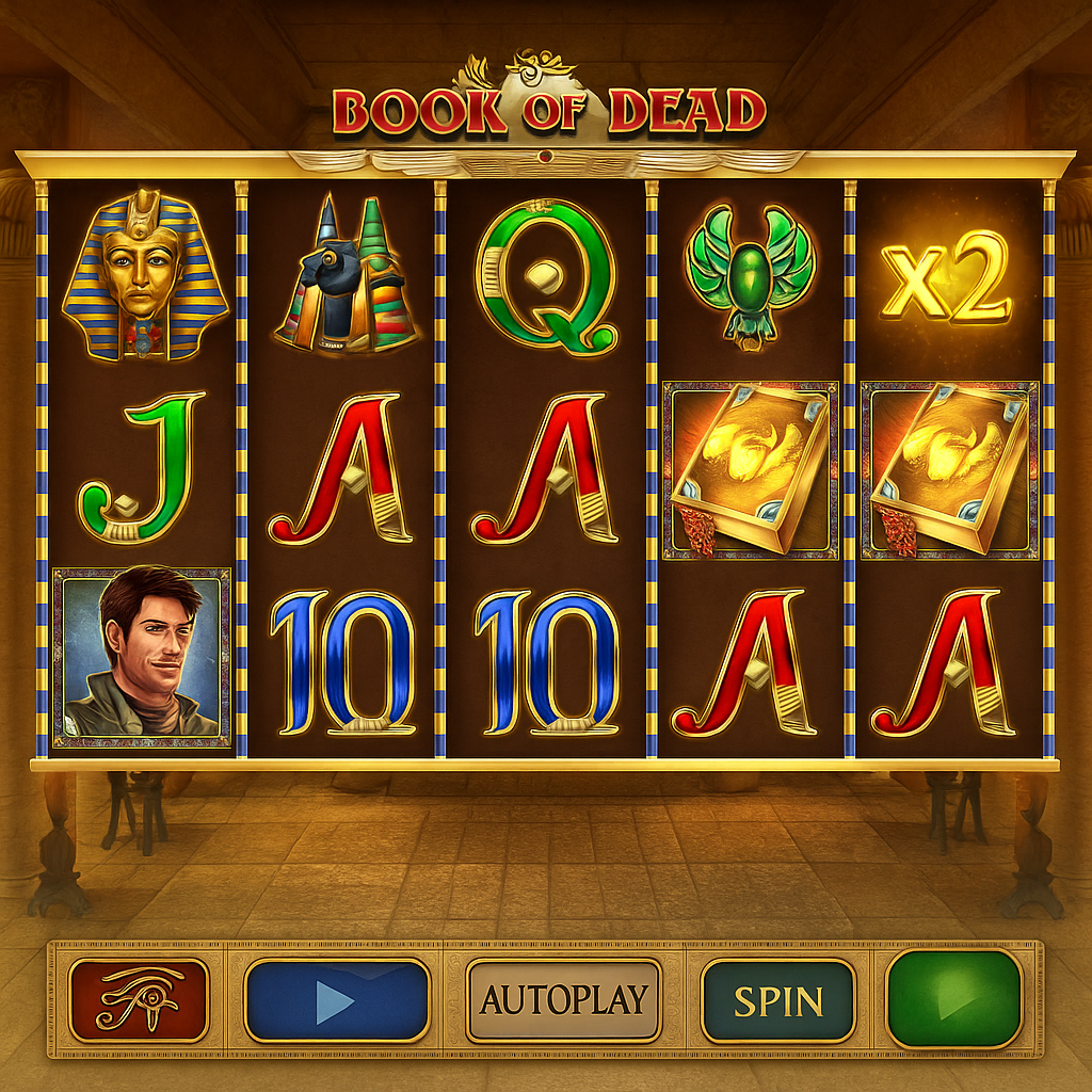 NovaDreams - Book of Dead Slot Game by Play'n GO