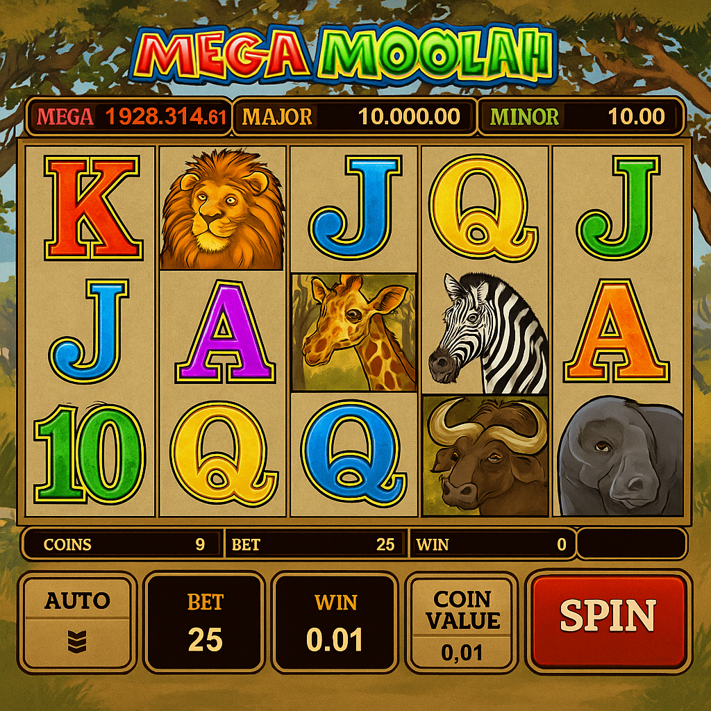 NovaDreams - Mega Moolah Slot Game by Microgaming