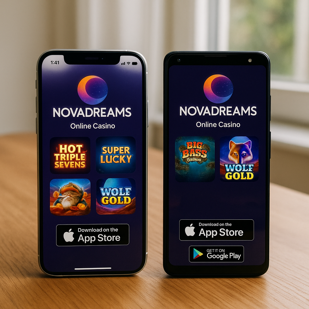 NovaDreams - Mobile Apps - iOS and Android Casino Apps